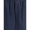 Blue Cotton Casual PantsPrada’s Cotton Pants combine comfort and style with an elasticized drawstring waistband and front zipper closure. They feature two side welt pockets and two patch pockets on the back, embellished with the iconic logo that adds a di