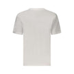 White Cotton Women T-ShirtElevate your wardrobe with the quintessential style of Calvin Klein. This short sleeve T-shirt boasts a bold yet minimalist aesthetic, perfect for the modern trendsetter. Featuring a classic crew neck and a striking print that sh