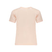 Pink Cotton Women T-ShirtDare to stand out with the emblematic craftsmanship of Calvin Klein. This short sleeve pink tee radiates effortless chic with its bold logo embroidery and classic crew neck. Crafted in sumptuous cotton for ultimate comfort, it’s y