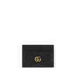 Card HolderCalfskin Card Holder by Gucci, gold GG logo plaque on front, card slots on front and back, matelassé leather print. Season: AW25 Dimension: 10×10 Composition: GENERAL 100% Calf Leather Bos Taurus MADE IN ITALYCard Holder${tagsGucciCard HolderCa