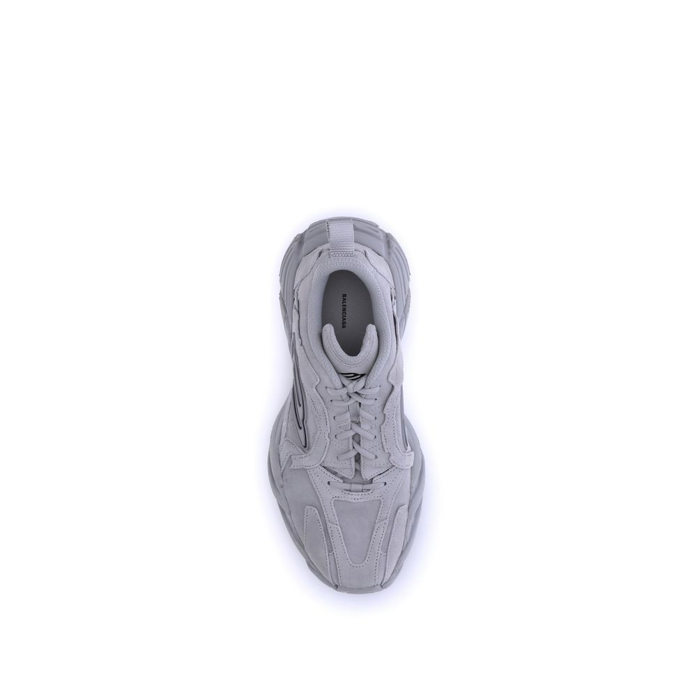 Gray Polyester Athletic SneakersBalenciaga’s Monday Sneakers combine a sporty, contemporary style with refined details. Featuring exposed stitching, they feature the embossed size on the back of the heel and the 3B Sports Icon rubber motif on both sides,