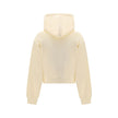 Cream Cotton SweatshirtCotton Hoodie by Jacquemus, featuring an adjustable drawstring hood for a custom fit. Featuring a logo patch on the front, ribbed cuffs and hem for a finishing touch. The slim fit flatters the silhouette, combining comfort and conte