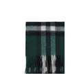 Multicolor Cashmere ScarfThe Burberry cashmere Scarf is an elegant and timeless accessory that combines luxury and comfort. Crafted from soft cashmere, it offers a warm, enveloping sensation, perfect for the colder seasons. The brand’s iconic Check print,