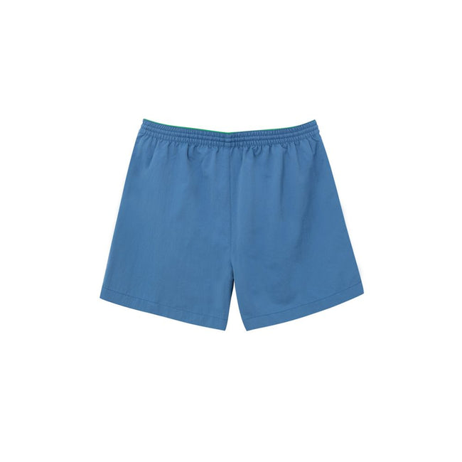 Blue Polyamide Swim ShortsBoxer Costume in Azure Bottega Veneta. Elastic waist with adjustable drawstring, two side pockets, internal mesh, medium length. Composition: 100% Polyamide Internal SKU: 25GIU57 Brand SKU: 729760V2Q104261Blue Polyamide Swim Shor