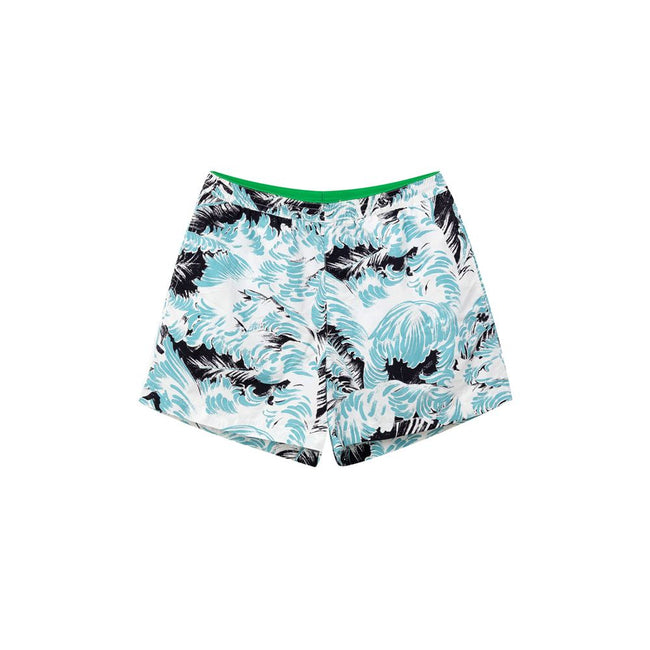 White Polyamide Swim ShortsBottega Veneta Feather Print Boxer Costume. Elastic waist with adjustable drawstring, two side pockets, internal mesh, medium length. Composition: 100% Polyamide Internal SKU: 25GIU55 Brand SKU: 729760V30N01032White Polyamide Sw