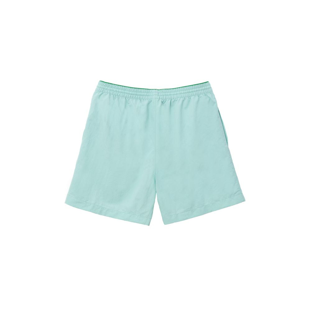 Turquoise Polyamide Swim ShortsTurquoise Nylon Boxer Costume Bottega Veneta. Elastic waist with adjustable drawstring, two side pockets, internal mesh, medium length. Composition: 100% Polyamide Internal SKU: 25GIU54 Brand SKU: 729760V2Q104159Turquoise Po