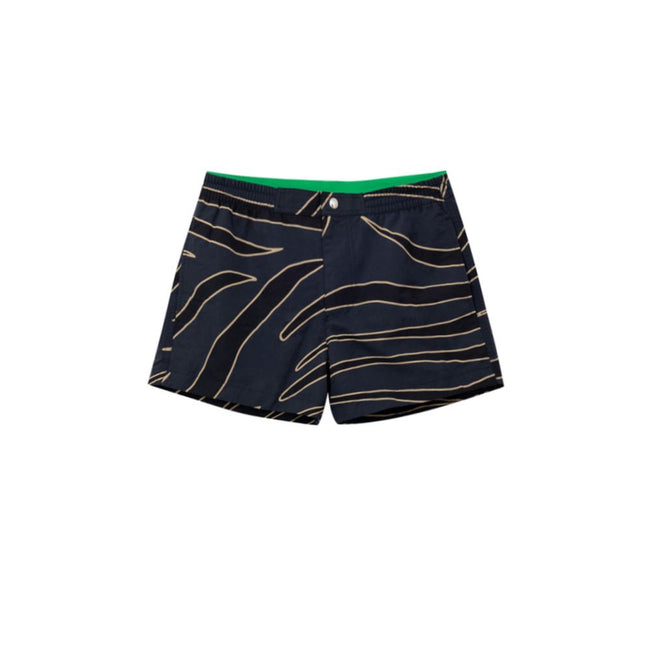 Blue Polyamide Swim ShortsAnimal Print Boxer Costume Bottega Veneta. Elastic waist, visible metal button closure, two side pockets, internal mesh. Composition: 100% Polyamide Internal SKU: 25GIU56 Brand SKU: 729185V37M04004Blue Polyamide Swim Shorts${tags