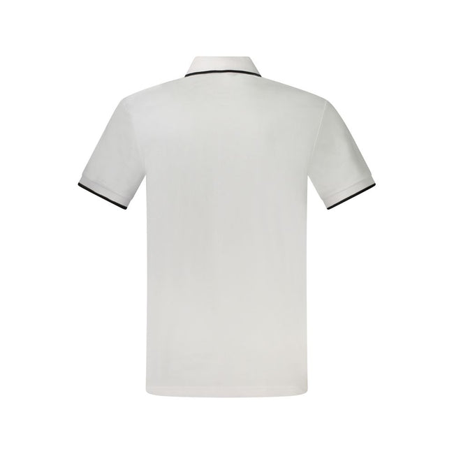 White Cotton Polo ShirtSHORT SLEEVE POLO, SLIM FIT, 2 BUTTONS, CONTRASTING DETAILS, APPLICATION, EMBROIDERY, LOGOWhite Cotton Polo Shirt${tagsHugo BossAulae White Cotton Polo Shirt Hugo BossAulae White Cotton Polo Shirt SHORT SLEEVE POLO, SLIM FIT, 2 BUTT