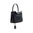 Black Calf Leather Bos Taurus Shoulder BagBalenciaga’s signature leather Rodeo Shoulder Bag is a sophisticated and versatile accessory. The flat handle at the top offers a comfortable grip, while the removable shoulder strap allows you to adapt it to your