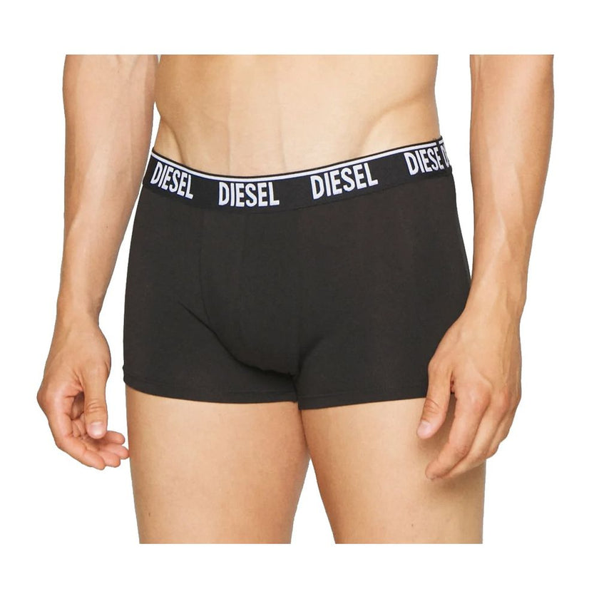 Black Cotton UnderwearDiesel bipack boxer shorts, the package includes two black pieces, the boxer shorts are made of slightly elastic cottonBlack Cotton Underwear${tagsDieselAulae Black Cotton Underwear DieselAulae Black Cotton Underwear Diesel bipack bo