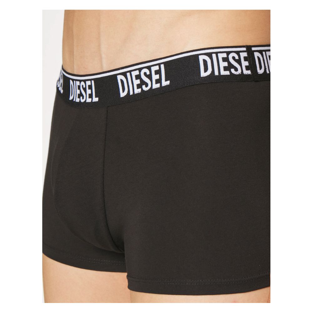 Black Cotton UnderwearDiesel bipack boxer shorts, the package includes two black pieces, the boxer shorts are made of slightly elastic cottonBlack Cotton Underwear${tagsDieselAulae Black Cotton Underwear DieselAulae Black Cotton Underwear Diesel bipack bo