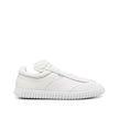 White Calfskin Low Top SneakersDescription: – Composition: 100% calf leather – Inner: Fabric – Insole: Leather – Sole: Rubber – Suede detail – Round toe – Small logo detail – Front lace-up closure – Made in Italy – Gender: MEN –White Calfskin Low Top Snea