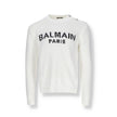 White Cotton SweatshirtDescription: – Composition: 100% Cotton – Long sleeves – Ribbed trims – Machine wash – front logo detail – Crew neck – Gender: MEN – Size & Fit: Straight fit.White Cotton Sweatshirt${tagsBalmainAulae White Cotton Sweatshirt BalmainA