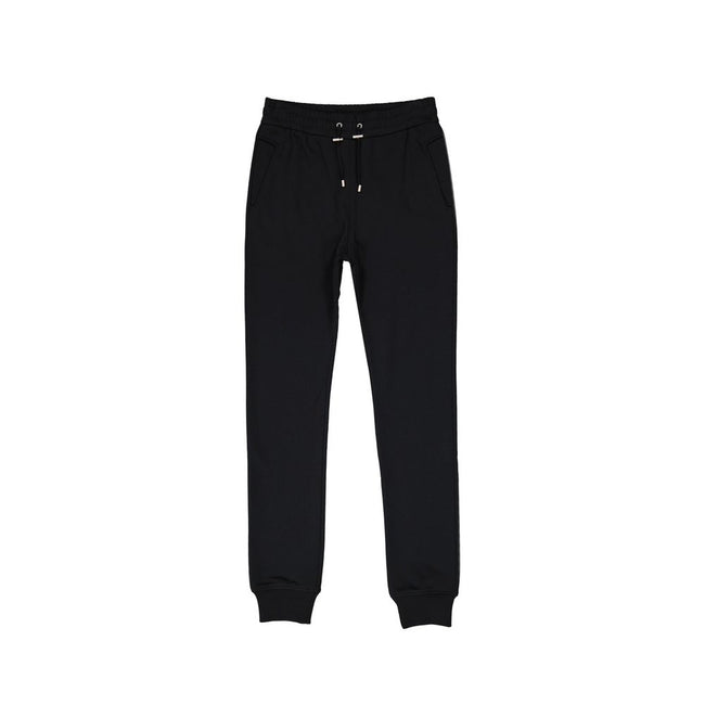 Black Cotton Joggers (Workout Pants)Description: – Composition: 100% Cotton – Two side pockets – Machine wash – Back logo detail – Drawstring waist – One back pocket – Made in Portugal – Gender: MEN –Black Cotton Joggers (Workout Pants)${tagsBalmainAulae
