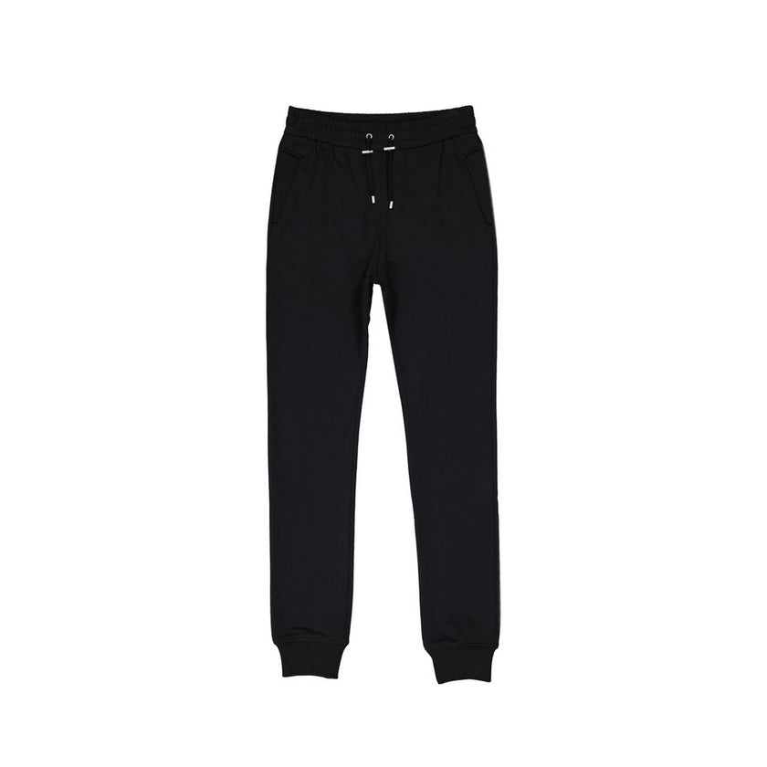 Black Cotton Joggers (Workout Pants)Description: – Composition: 100% Cotton – Two side pockets – Machine wash – Back logo detail – Drawstring waist – One back pocket – Made in Portugal – Gender: MEN –Black Cotton Joggers (Workout Pants)${tagsBalmainAulae