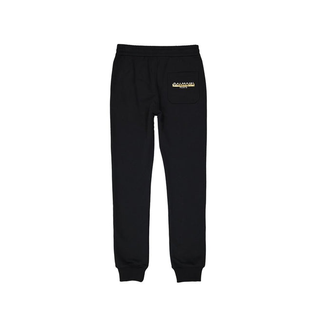 Black Cotton Joggers (Workout Pants)Description: – Composition: 100% Cotton – Two side pockets – Machine wash – Back logo detail – Drawstring waist – One back pocket – Made in Portugal – Gender: MEN –Black Cotton Joggers (Workout Pants)${tagsBalmainAulae