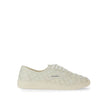 White Calfskin Low Top SneakersDescription: – Composition: 100% calf leather – Inner: Leather – Insole: Leather – Sole: Rubber – Round toe – Branded insole – Front lace-up closure – Side logo detail – Made in Italy – Gender: MEN –White Calfskin Low Top Sn