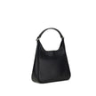 Black Lamb Leather Shoulder BagDescription: – Composition: 100% Lamb Leather – Detachable shoulder strap – Embossed logo detail – Front twist closure – Made in Italy – Gender: WOMEN – Size & Fit: Height 15 cm; Width 20 cm; Depth 7 cmBlack Lamb Leather Sho