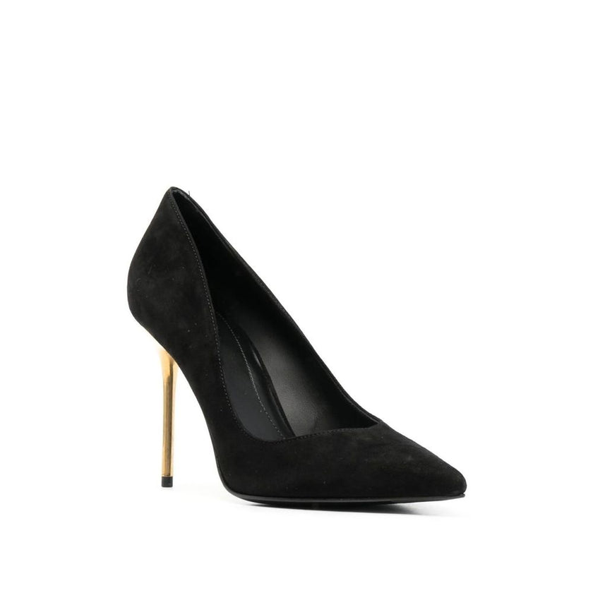 Black Leather High Heel PumpsDescription: – Composition: 100% Leather – Inner: 100% Leather – Insole: 100% Leather – Sole: 100% Leather – Pointed toe – Heel 10,5 cm – Suede effect – Made in Italy – Gender: WOMEN –Black Leather High Heel Pumps${tagsBalmain