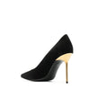 Black Leather High Heel PumpsDescription: – Composition: 100% Leather – Inner: 100% Leather – Insole: 100% Leather – Sole: 100% Leather – Pointed toe – Heel 10,5 cm – Suede effect – Made in Italy – Gender: WOMEN –Black Leather High Heel Pumps${tagsBalmain