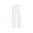 White Cotton Straight-Leg JeansDescription: – Composition: 100% Cotton – Belt loops – Five pockets – Button and zip closure – Straight legs – Machine wash (delicate) – Mid-rise – Made in Italy – Gender: MEN – Size & Fit: Classic fit.White Cotton Straight-