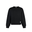 Black Cotton SweatshirtDescription: – Composition: 100% Cotton – Long sleeves – Ribbed trims – Crew neck – Machine wash (delicate) – Embroidered logo on the front – Made in France – Gender: MEN – Size & Fit: Oversize fit.Black Cotton Sweatshirt${tagsSaint