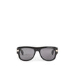 Black Acetate SunglassesDescription: – Composition: 100% Acetate – 100% UVA/UVB protection – Shiny black acetate frame – Made in Japan – Gender: MEN – Size & Fit: Temple length: 145mm, lens height: 44mm, nose bridge length: 19mm Frame height: 5.2cm; Frame