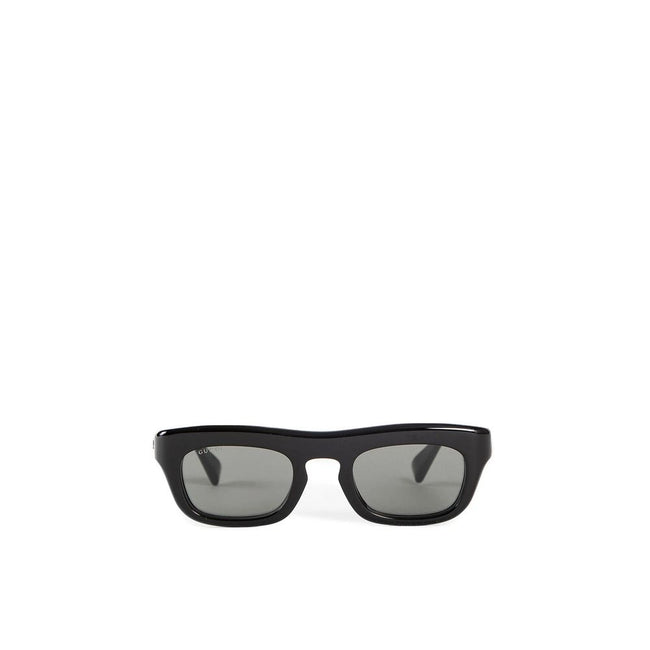 Black Acetate SunglassesDescription: – Composition: 100% Acetate – Silver tone logo detail – 100% UVA/UVB protection – Shiny black acetate frame – Made in Italy – Gender: MEN – Size & Fit: Temple length: 5.7″; Lens height: 1.3″; Nose bridge length: 0.9″ F