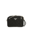 Black Nylon Crossbody BagDescription: – Composition: 100% Nylon – Top zip closure – Detachable shoulder strap – Front enamelled metal triangle logo – 6 cm x 22 cm x 13 cm – Gender: WOMEN –Black Nylon Crossbody Bag${tagsPradaAulae Black Nylon Crossbody Bag