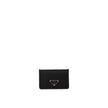 Black Nylon CardholderDescription: – Composition: 100% Nylon – Lining: Leather – Leather detail – Textured leather – Width 1 cm – Length 10,5 cm – Front enamelled metal triangle logo – Height 7 cm – Made in Turkey – Gender: WOMEN –Black Nylon Cardholder${
