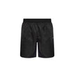 Black Polyester Swim ShortsDescription: – Composition: 100% Polyester – Elasticated waist – Two side pockets – Contrast logo print – Straight cut – Drawstring waist – Mesh lining – Shaped rear pocket – Made in Italy – Gender: MEN –Black Polyester Swim Sho