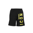 Black Cotton ShortsDescription: – Composition: 100% Cotton – Elasticated waist – Two side pockets – Machine wash – Front logo detail – Made in Italy – Gender: MEN –Black Cotton Shorts${tagsDsquared²Aulae Black Cotton Shorts Dsquared²Aulae Black Cotton Sho