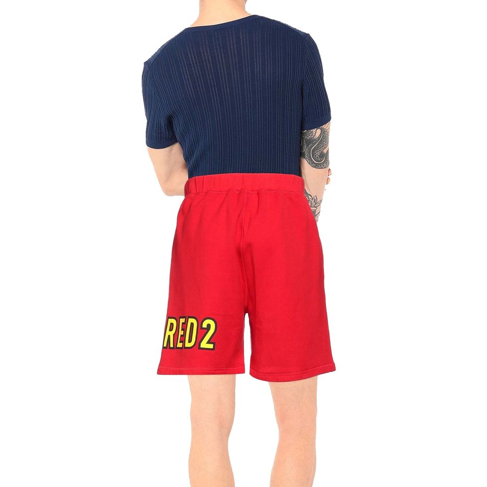 Red Cotton ShortsDescription: – Composition: 100% Cotton – Elasticated waist – Two side pockets – Machine wash – Contrast logo detail – Gender: MEN –Red Cotton Shorts${tagsDsquared²Aulae Red Cotton Shorts Dsquared²Aulae Red Cotton Shorts Description: – Co