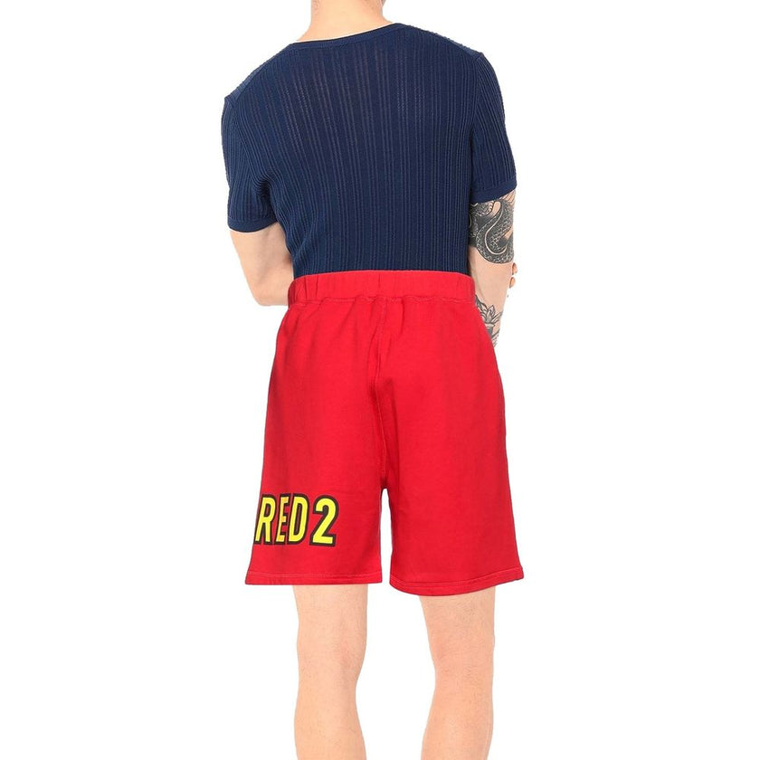 Red Cotton ShortsDescription: – Composition: 100% Cotton – Elasticated waist – Two side pockets – Machine wash – Contrast logo detail – Gender: MEN –Red Cotton Shorts${tagsDsquared²Aulae Red Cotton Shorts Dsquared²Aulae Red Cotton Shorts Description: – Co