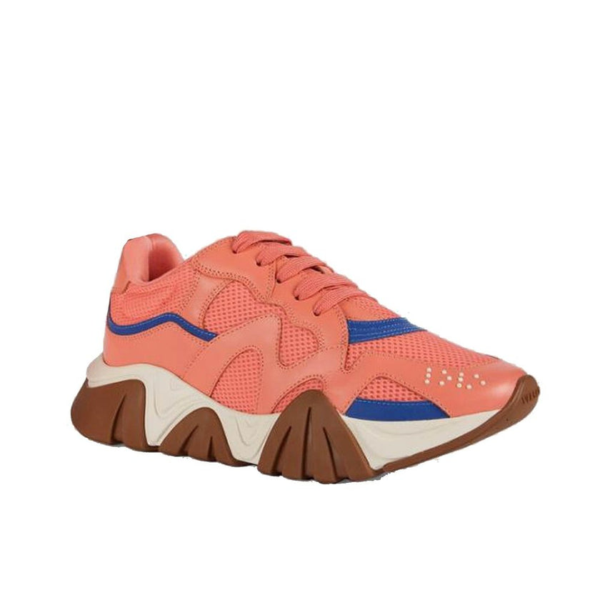 Orange Leather Chunky SneakersDescription: – Composition: 100% leather – Mesh panels – Rubber sole – Reflective panels – Logo rubber lettering detail – Made in Italy – Gender: WOMEN – Code: SHO VE 2 SK 00 N97 S2 TOrange Leather Chunky Sneakers${tagsVersac