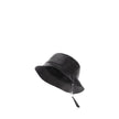 Black Calfskin Bucket HatDescription: – Composition: 100% calf leather – Lining: Cotton – Side zip closure – On-tone logo detail – Made in Portugal – Gender: MEN –Black Calfskin Bucket Hat${tagsLoeweAulae Leather Fisherman Hat LoeweAulae Leather Fisherman