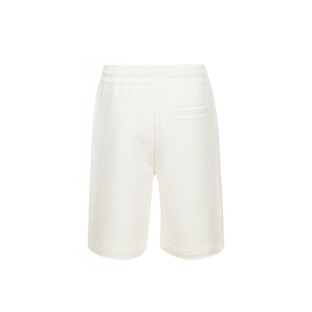 White Cotton ShortsDescription: – Composition: 100% Cotton – Two side pockets – Machine wash – Embroidered logo detail – One back pocket – Elasticated drawstring waistband – Made in Italy – Gender: MEN –White Cotton Shorts${tagsMissoniAulae Cotton Logo Sh
