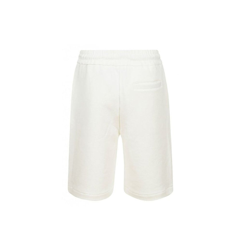 White Cotton ShortsDescription: – Composition: 100% Cotton – Two side pockets – Machine wash – Embroidered logo detail – One back pocket – Elasticated drawstring waistband – Made in Italy – Gender: MEN –White Cotton Shorts${tagsMissoniAulae Cotton Logo Sh