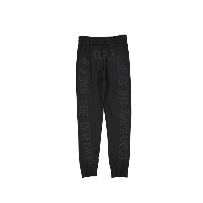 Black Elastane Joggers (Workout Pants)Description: – Composition: 5% Elastane 30% Polyamide 65% Viscose – Two side pockets – Machine wash – Drawstring waist – Back embroidered detail – Gender: MEN –Black Elastane Joggers (Workout Pants)${tagsPhilipp Plein