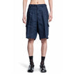 Blue Linen Bermuda ShortsDescription: – Composition: 100% Linen – Elasticated waist – Two side pockets – Belt loops – Machine wash – Two back pockets – Two patch pockets – Hook and button closure – Made in Italy – Gender: MEN –Blue Linen Bermuda Shorts${t