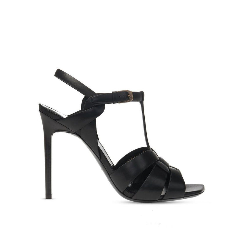 Black Calfskin Stiletto Heel SandalsDescription: – Composition: 100% calf leather – Inner: 100% Leather – Insole: 100% Leather – Sole: 100% Leather – Logo ankle buckle closure – Made in Italy – Gender: WOMEN –Black Calfskin Stiletto Heel Sandals${tagsSain