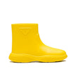 Yellow Rubber Rain BootsDescription: – Composition: 100% rubber – Rubber insole and sole – Slip on – Relief logo detail – Made in Italy –Yellow Rubber Rain Boots${tagsPradaAulae Logo Rubber Boots PradaAulae Logo Rubber Boots Description: – Composition: 10
