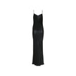 Black Acetate Casual DressDescription: – Composition: 100% Acetate – Lining: Silk – Sleeveless – Dry clean – V-neckline – Back deep round neck – Made in France – Gender: WOMEN –Black Acetate Casual Dress${tagsSaint LaurentAulae Satin Long Dress Saint Laur