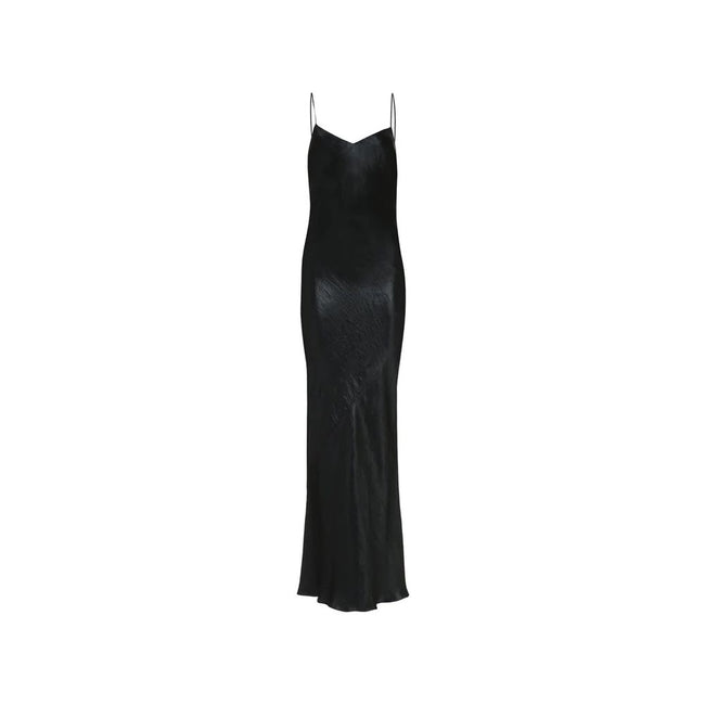 Black Acetate Casual DressDescription: – Composition: 100% Acetate – Lining: Silk – Sleeveless – Dry clean – V-neckline – Back deep round neck – Made in France – Gender: WOMEN –Black Acetate Casual Dress${tagsSaint LaurentAulae Satin Long Dress Saint Laur