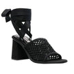 Black Fabric Strap-On SandalsDescription: – Composition: – Fabric – Leather insole – Rubber sole – Lace-up style – Branded insole – Heel 8 cm / 3,1 in – Made in Italy –Black Fabric Strap-On Sandals${tagsMiu MiuAulae Macrame Sandals Miu MiuAulae Macrame Sa