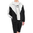 Black Polyamide Shell JacketDescription: – Composition: 100% Polyamide – Long sleeves – Two side pockets – Elasticated cuffs – Front zip closure – Front logo detail – Gender: MEN –Black Polyamide Shell Jacket${tagsBalmainAulae Logo Windbreaker BalmainAula