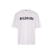 Oversize Cotton T-ShirtDescription: – Composition: 100% cotton – Short sleeves – Ribbed round neck – Crystal embellishment logo – Hand wash – Made in India –Oversize Cotton T-Shirt${tagsBalmainAulae Oversize Cotton T-Shirt BalmainAulae Oversize Cotton T-S