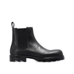 Black Calfskin Chelsea BootsDescription: – Composition: 100% calf leather – Leather lining and insole – Rubber sole – Made in Italy –Black Calfskin Chelsea Boots${tagsBottega VenetaAulae Leather Ankle Boots Bottega VenetaAulae Leather Ankle Boots Descript