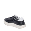 Black Calfskin Low Top SneakersDescription: – Composition: 100% calf leather – Inner: Leather – Insole: Leather – Sole: Rubber – Round toe – Perforated detail – Front lace-up closure – Side logo detail – Made in Portugal – Gender: MEN –Black Calfskin Low