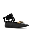 Black Calfskin Ballet FlatsDescription: – Composition: 100% calf leather – Inner: Leather – Insole: Leather – Sole: Leather – Gold-tone GG logo detail – Square toe – Made in Italy – Gender: WOMEN –Black Calfskin Ballet Flats${tagsGucciAulae Double G Balle
